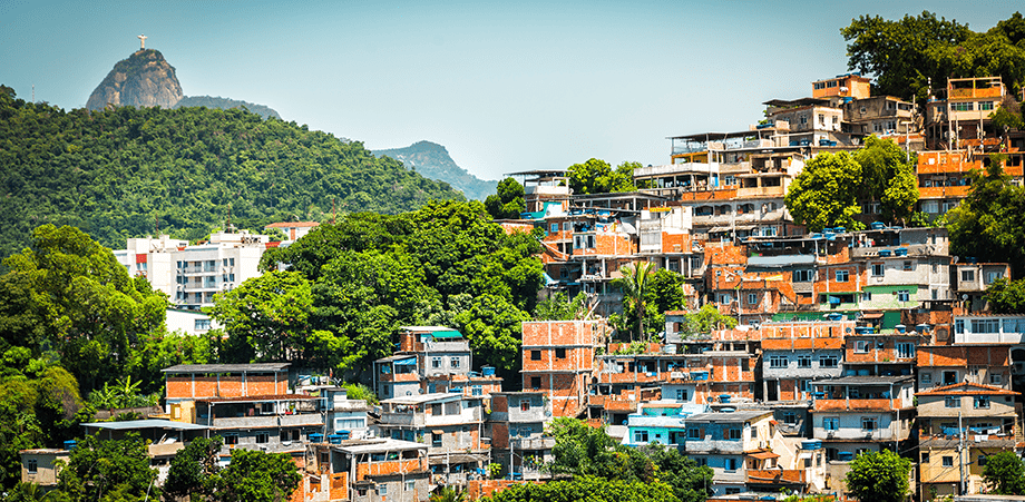 A linha do tempo da Favela